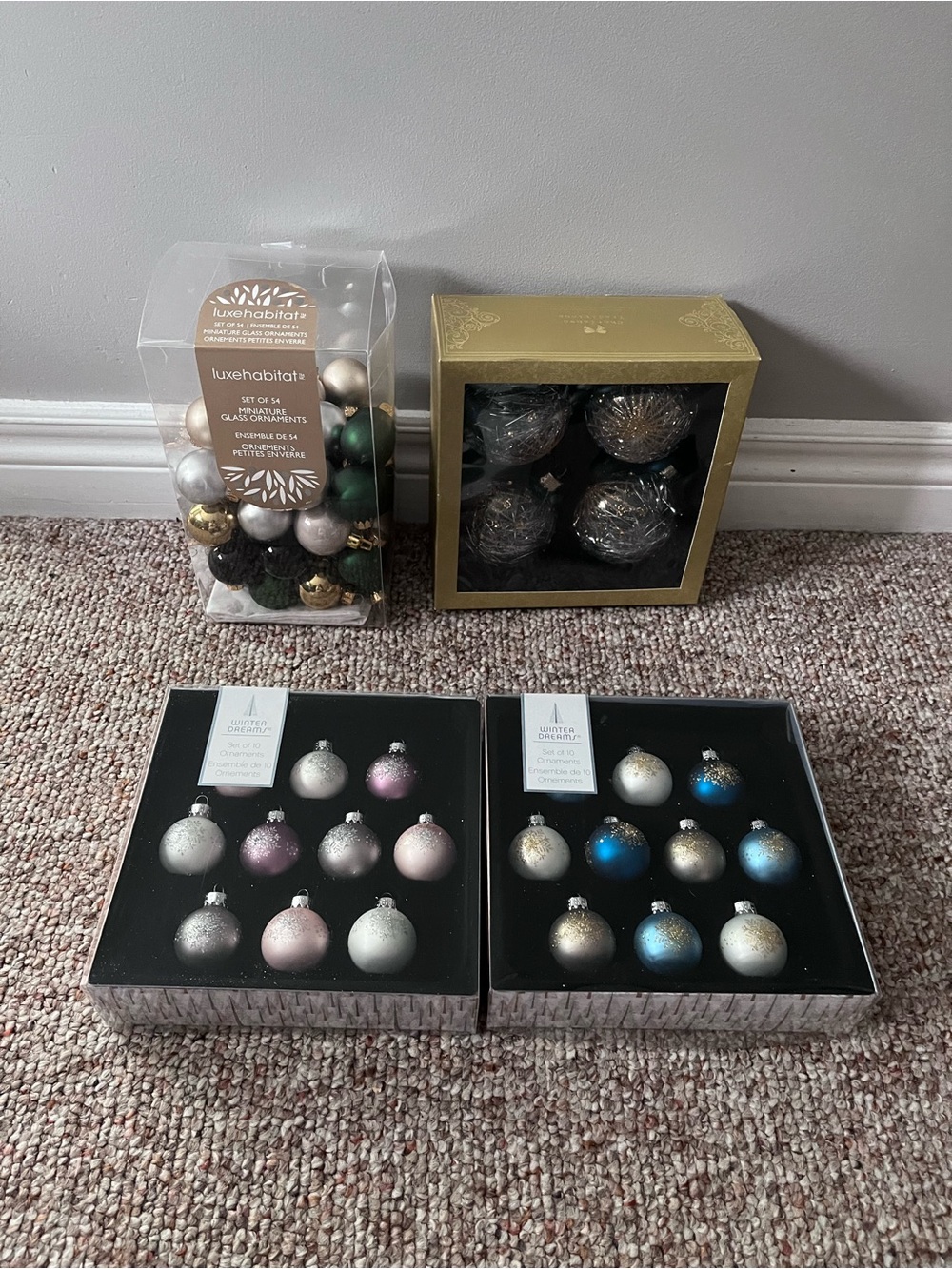Christmas Ball Ornaments New